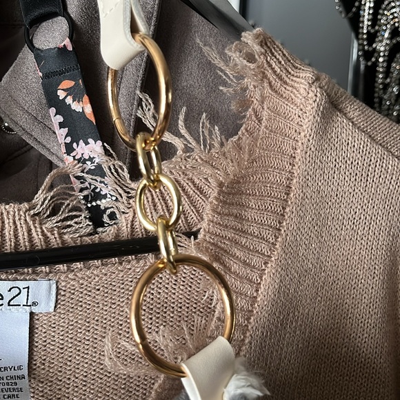 NWOT Trendy Checkered Sherpa Bag - Picture 3 of 5